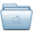 Blue Apple Icon